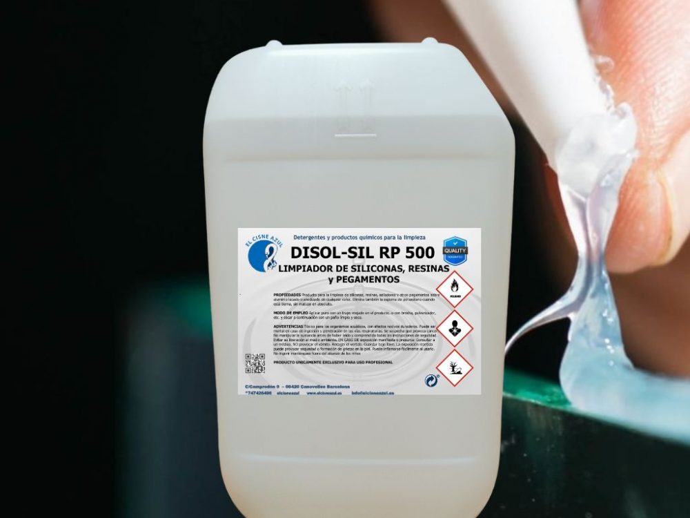 Disol Rins DISOL-SIL RP 500 - LIMPIADOR DE SILICONAS Y PEGAMENTOS